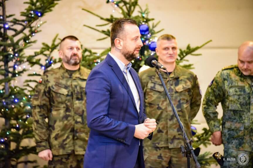 Wicepremier Władysław Kosiniak-Kamysz wśród żołnierzy w Rzeszowie