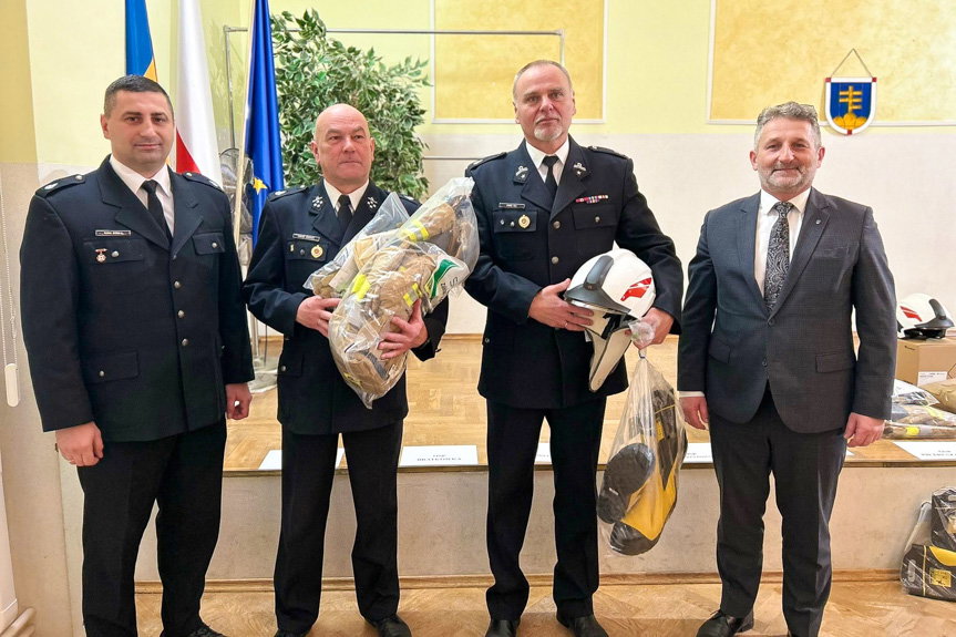 strażacy z Gminy Wojaszówka