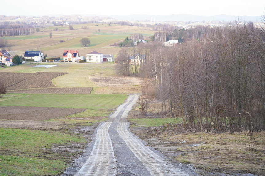320 metrów drogi po przebudowie