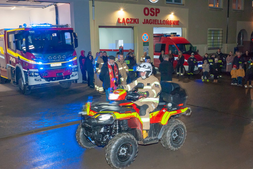 Światełko Betlejemskie i nowy quad dla strażaków