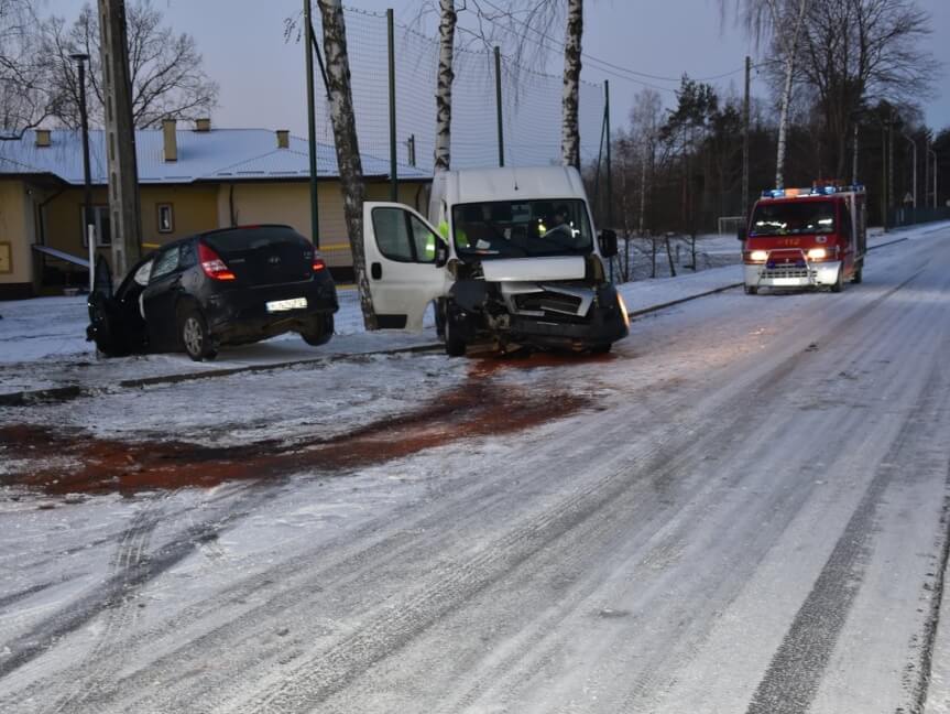 Wypadek w Smolarzynach