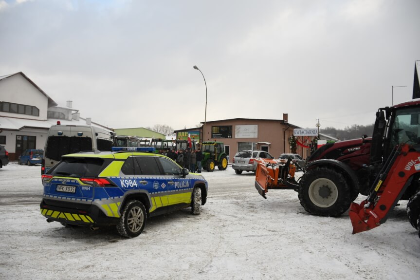 protesty rolników