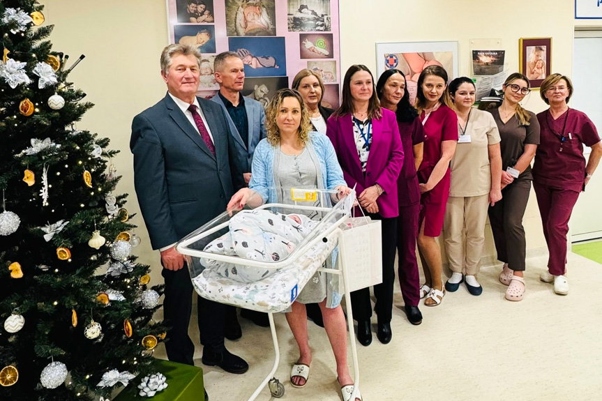 Amelia - pierwsze dziecko urodzone w jasielskim szpitalu w 2026 roku