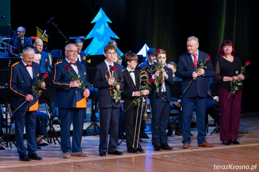 Koncert Noworoczny w Krośnie. 80 lat Miejskiej Górniczej Orkiestry Dętej [ZDJĘCIA]