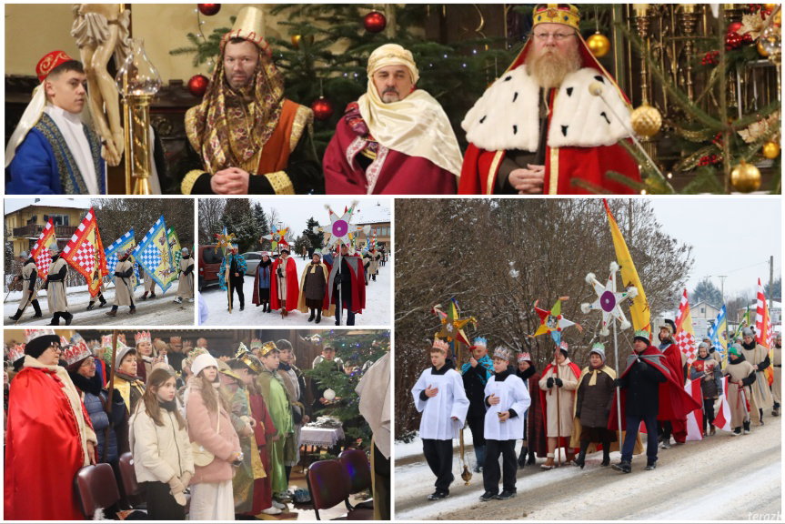 Nadzieją się cieszą. Orszak Trzech Króli w Krościenku Wyżnym [ZDJĘCIA]