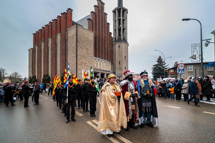 Mieszkańcy Jasła wspólnie w Orszaku Trzech Króli