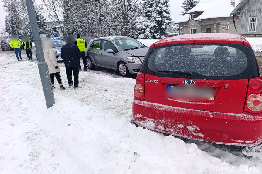 kolizja w Krośnie