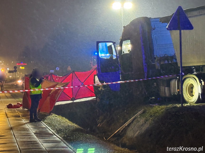Śmiertelny wypadek w Rymanowie. Prokuratura wszczęła śledztwo