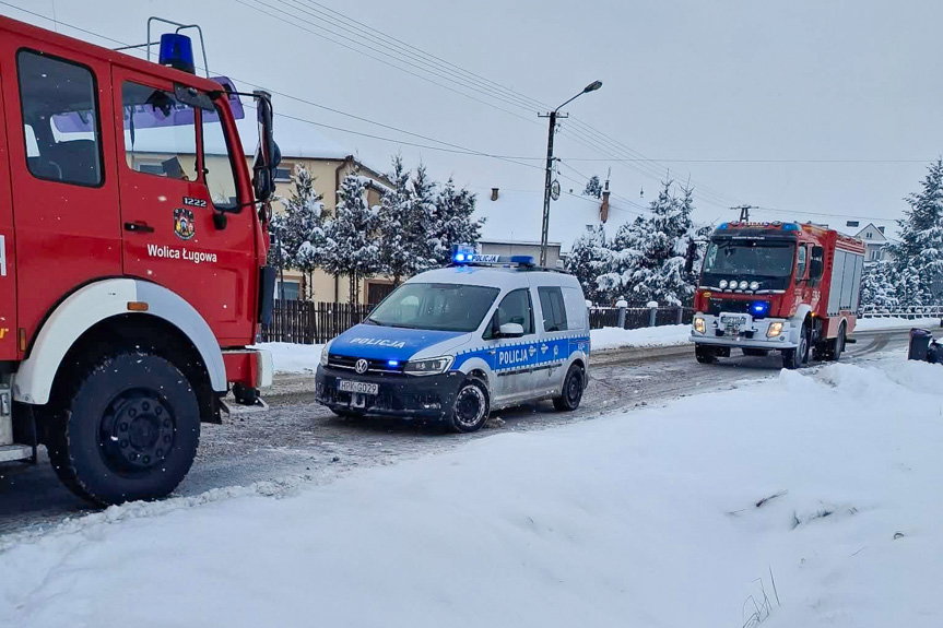 kolizja w Sędziszowie Młp