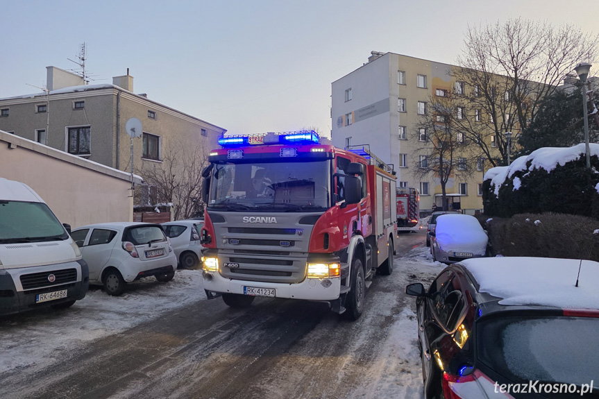Zadymienie w mieszkaniu. Przyczyną przypalona potrawa