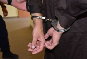 Poszukiwany listem gończym w rękach policjantów