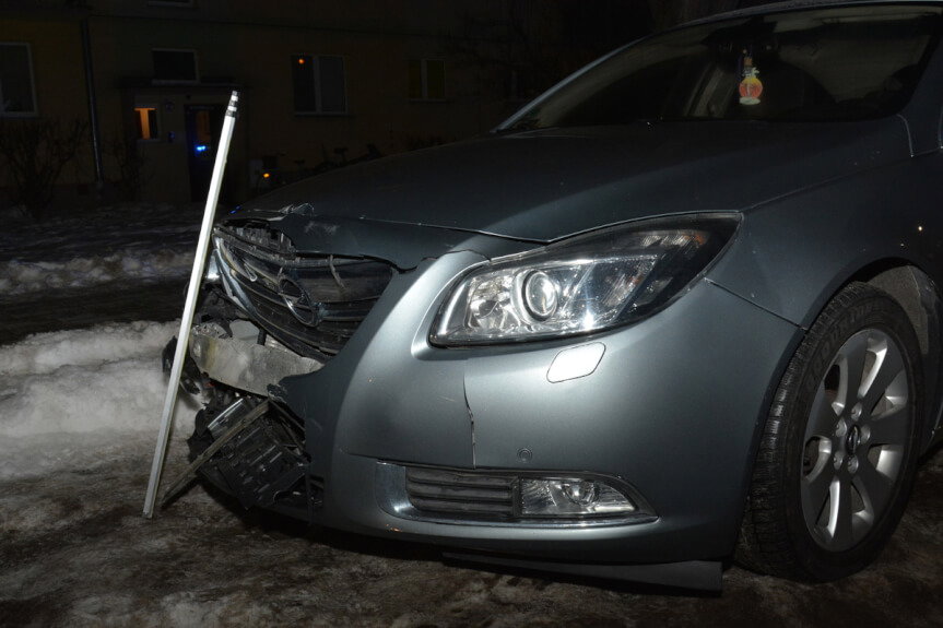 Nietrzeźwy kierowca spowodował wypadek