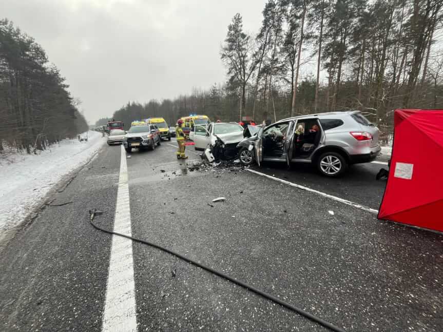 Tragiczny wypadek w Głogowie Młp. - nie żyją trzy osoby