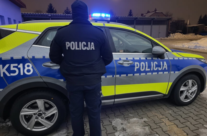 Zauważyła leżącego mężczyznę i natychmiast zadzwoniła po pomoc