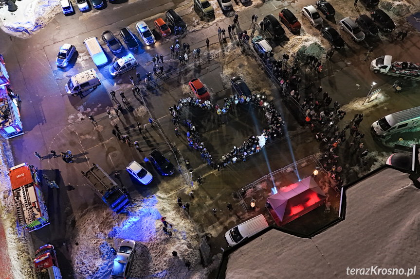 "Światełko do nieba". Tak wyglądał finał w Krośnie