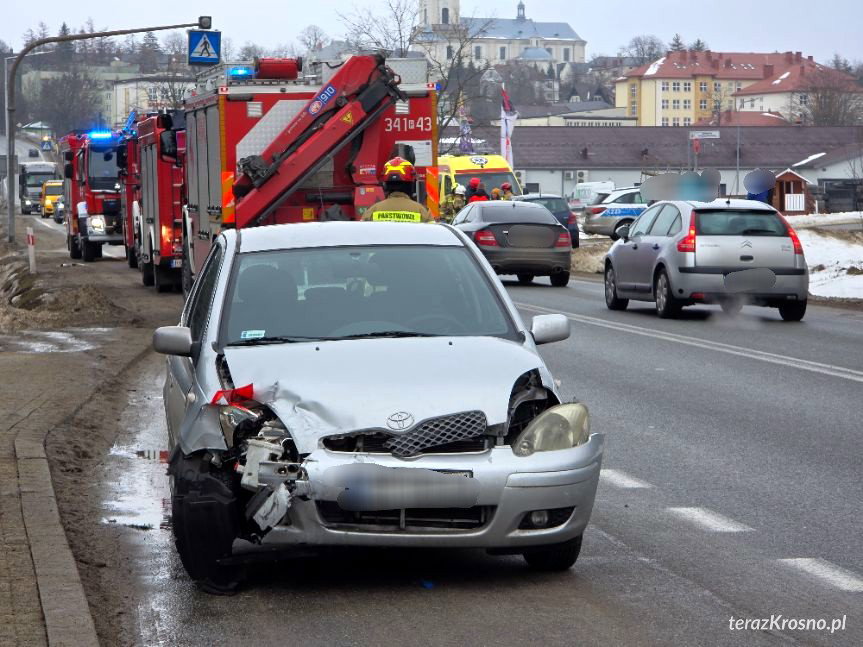 Rymanów. Zderzenie dwóch samochodów