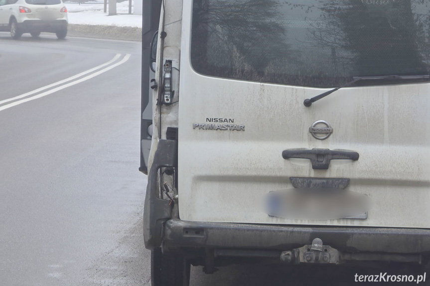 kolizja w Krośnie