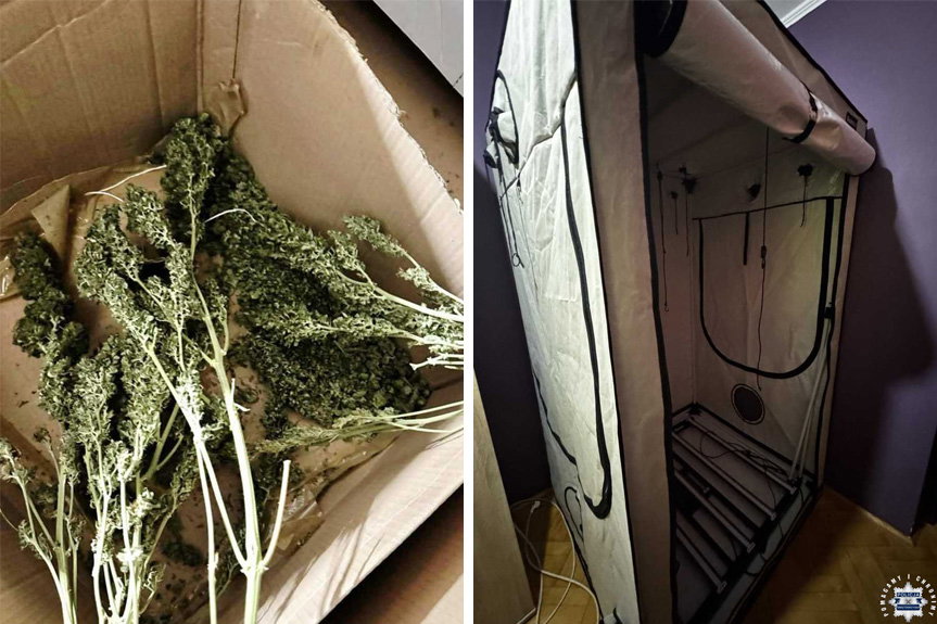 Mieszkaniec Krosna odpowie za produkcję narkotyków. Grozi mu 10 lat