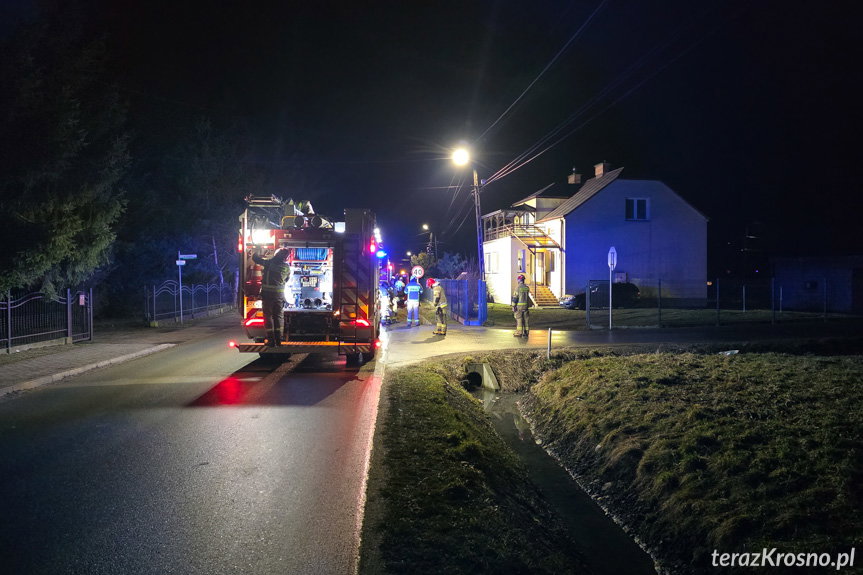 Wieczorna interwencja strażaków