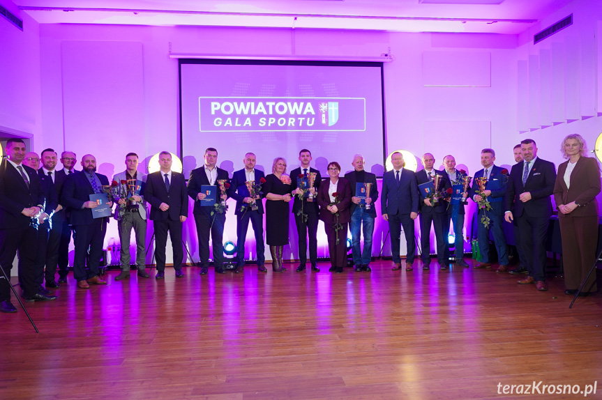 Gala Sportu Powiatu Krośnieńskiego w Rymanowie [ZDJĘCIA]