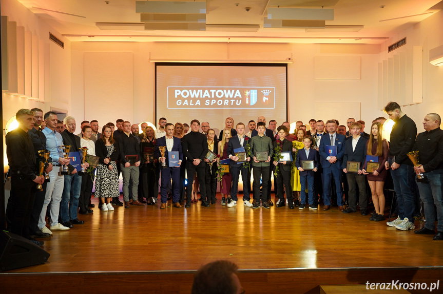 Gala Sportu Powiatu Krośnieńskiego w Rymanowie [ZDJĘCIA]