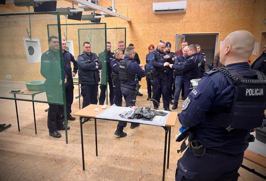 Specjalistyczne szkolenie kolbuszowskich policjantów