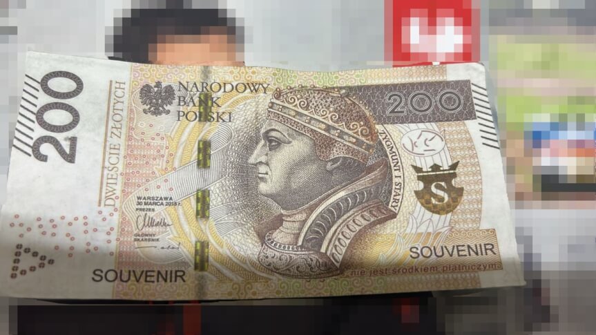 Zapłacił fałszywą gotówką za towar - grozi mu surowa kara