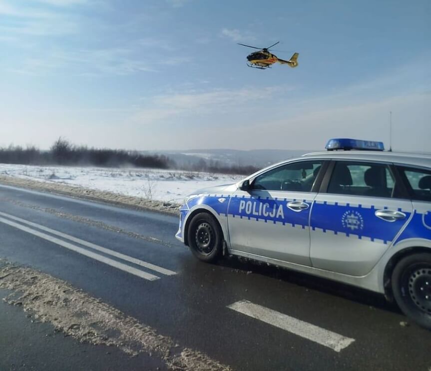 Groźna kolizja na drodze Pruchnik-Hucisko