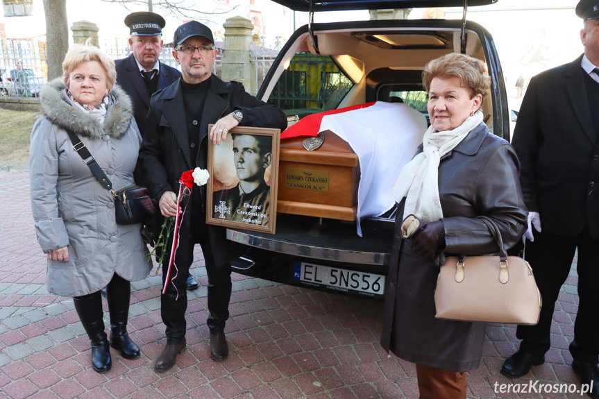 Pogrzeb żołnierzy Narodowych Sił Zbrojnych. Uroczystości w Rymanowie i Targowiskach