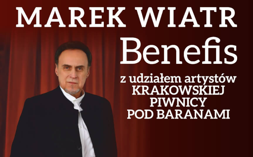 Benefis Marka Wiatra w Krośnie: zgarnij wejściówki