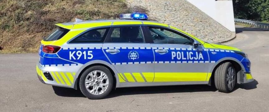 Nietrzeźwy kierujący wjechał do rowu w Zarszynie