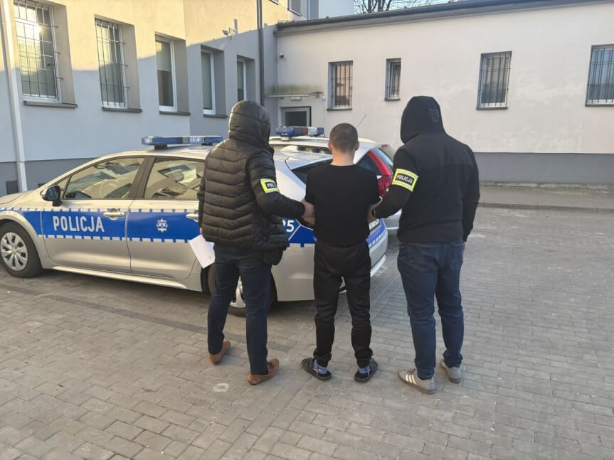 Szarpał kobietę za włosy i groził jej śmiercią - policja szybko namierzyła sprawcę