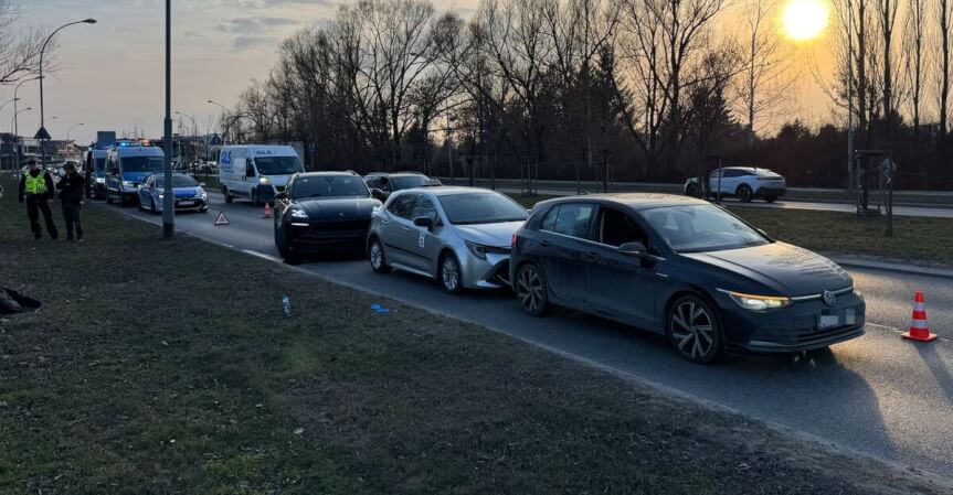 Dwa popołudniowe wypadki na drogach Rzeszowa i powiatu