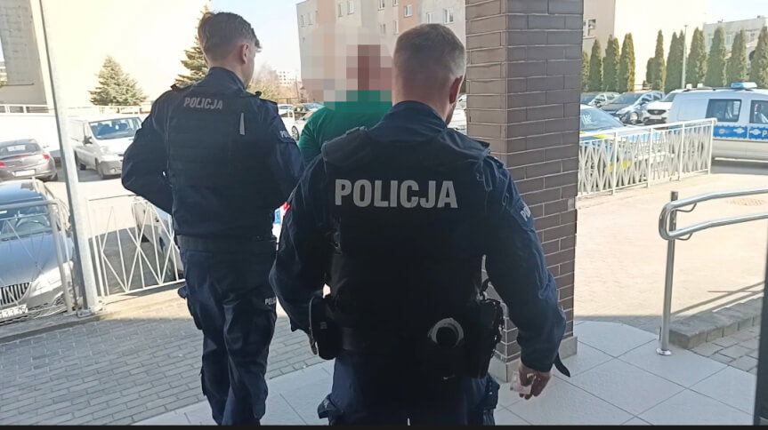 Tymczasowy areszt za usiłowanie wymuszenia rozbójniczego