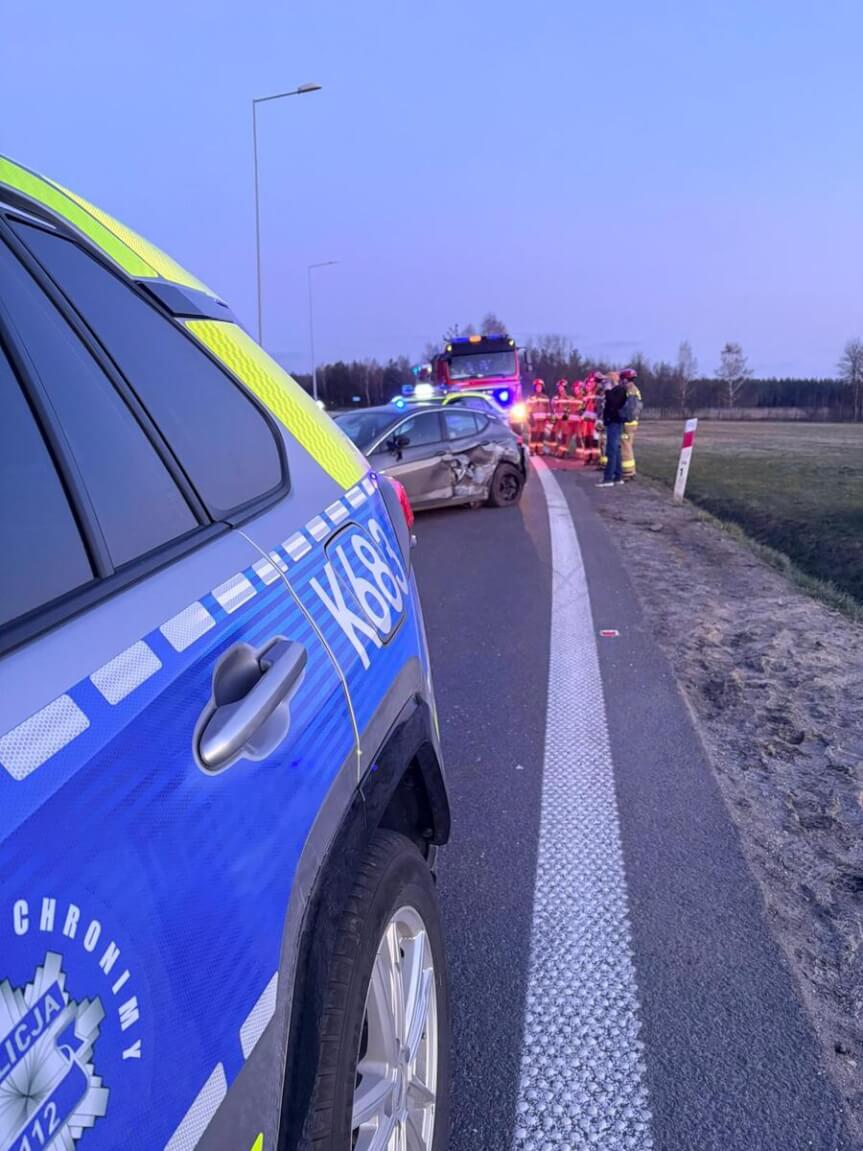 Pijany kierowca seata rozbił 5 aut na mieleckiej obwodnicy