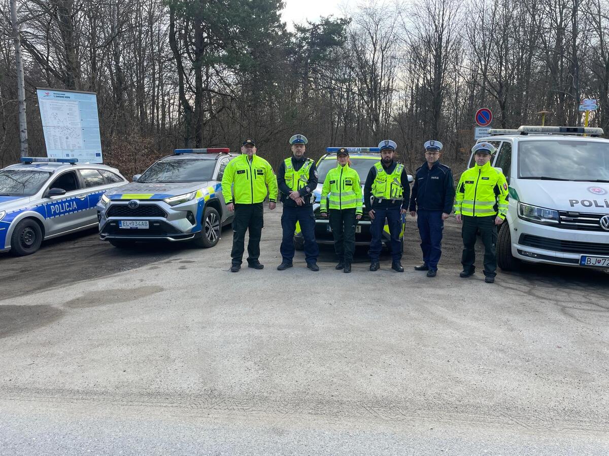 Polsko-słowacka współpraca policji - wspólne działania na drogach