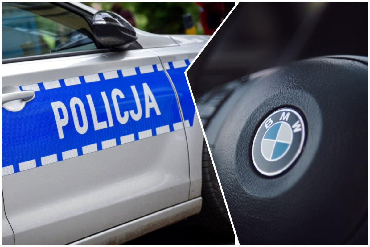 21-latka kierująca BMW ukarana podwójnym mandatem