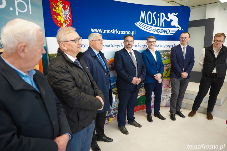Uczestnicy konferencji prasowej