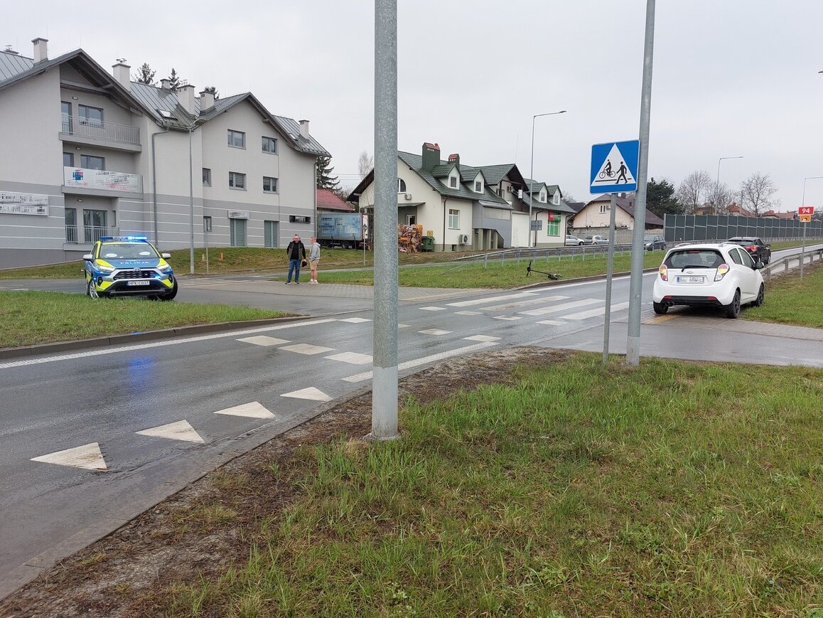 Wypadek w Łańcucie. Poszkodowana 15-latka