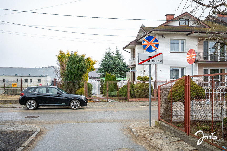 ulica Śniadeckich w Jaśle