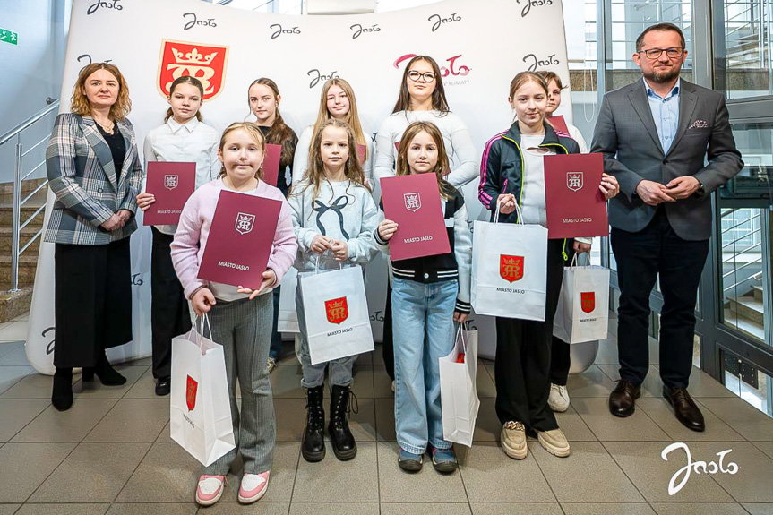 uczniowie z Jasła
