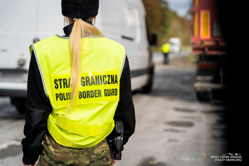 Kurierzy z Ukrainy zatrzymani. Nielegalne przekroczenie granicy w Sanoku