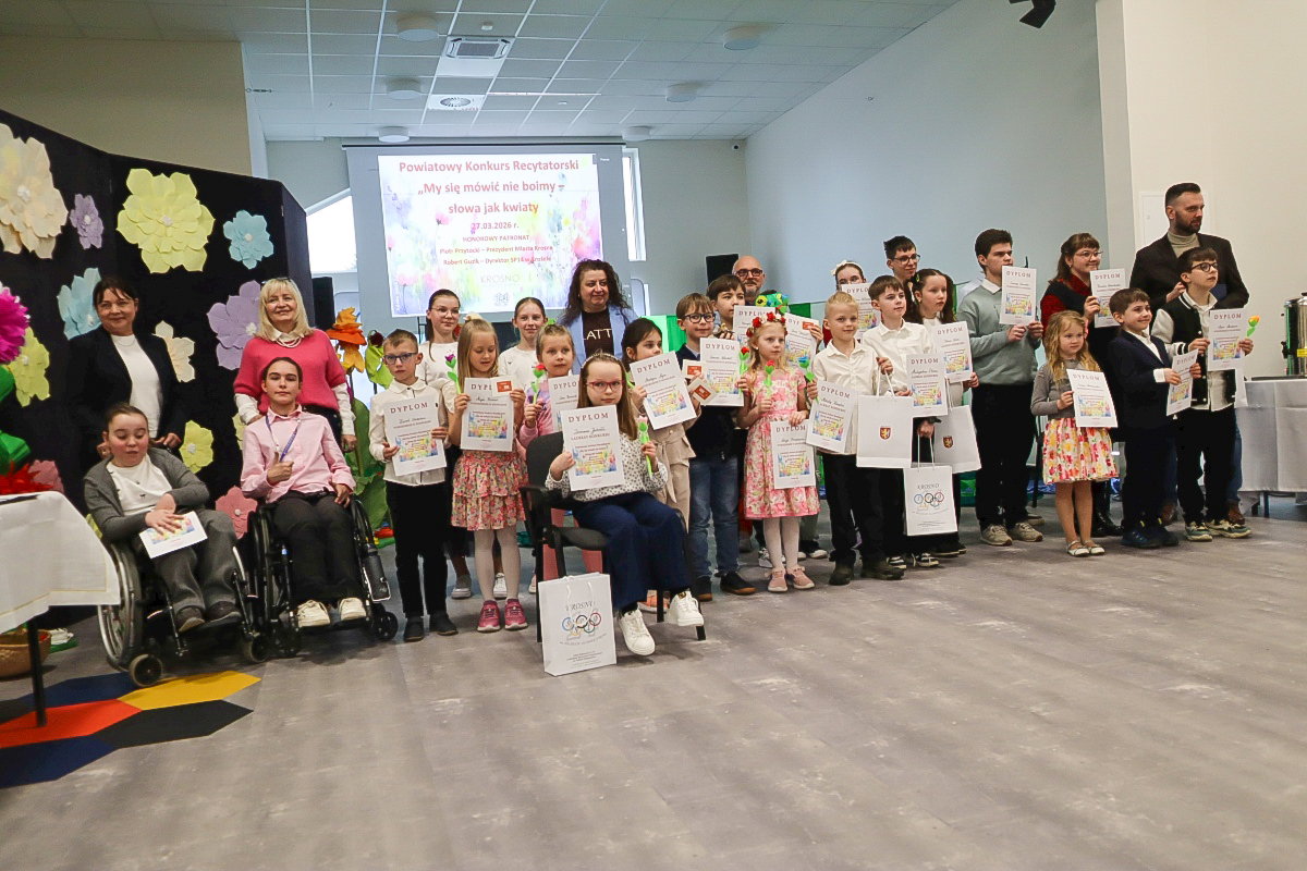 Wiosna z poezją - konkurs recytatorski w Krośnie