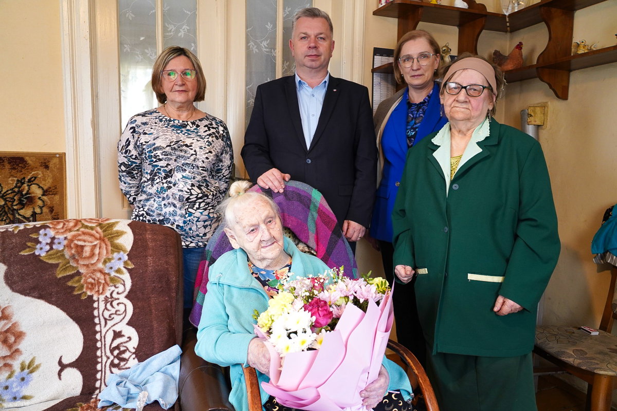Pani Maria Wilusz świętowała 104. urodziny