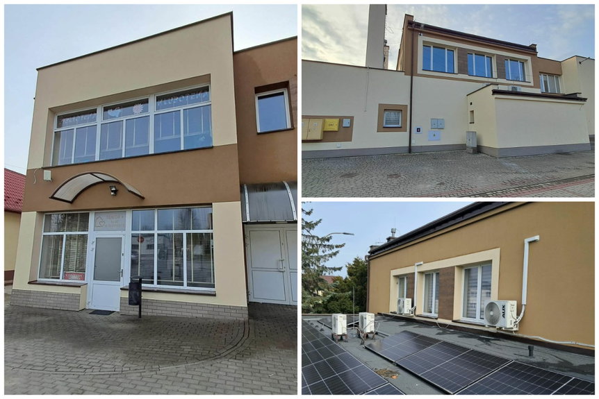 Prace porządkowe przy Domu Ludowym zakończone