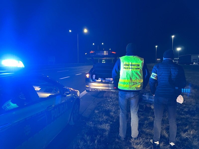 Straż Graniczna i policja zatrzymały gang organizujący przerzut imigrantów