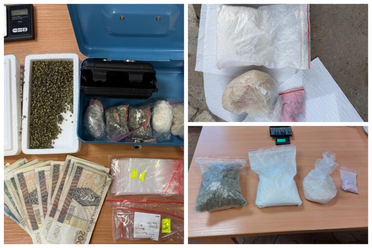 Amfetamina, mefedron i MDMA zabezpieczone u mieszkańca powiatu jasielskiego