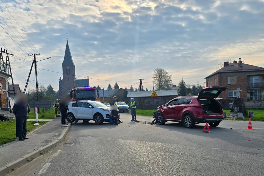 kolizja w Trześniowie