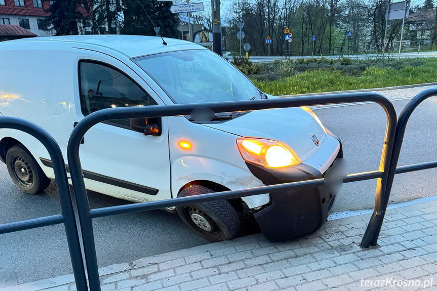 Krosno. Zderzenie dwóch samochodów