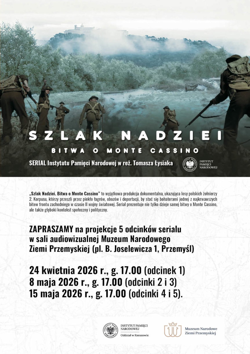 W Przemyślu ruszają pokazy serialu "Szlak Nadziei. Bitwa o Monte Cassino"